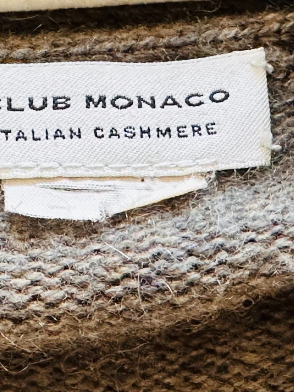 Club Monaco Grey Open Front Cardigan - OS